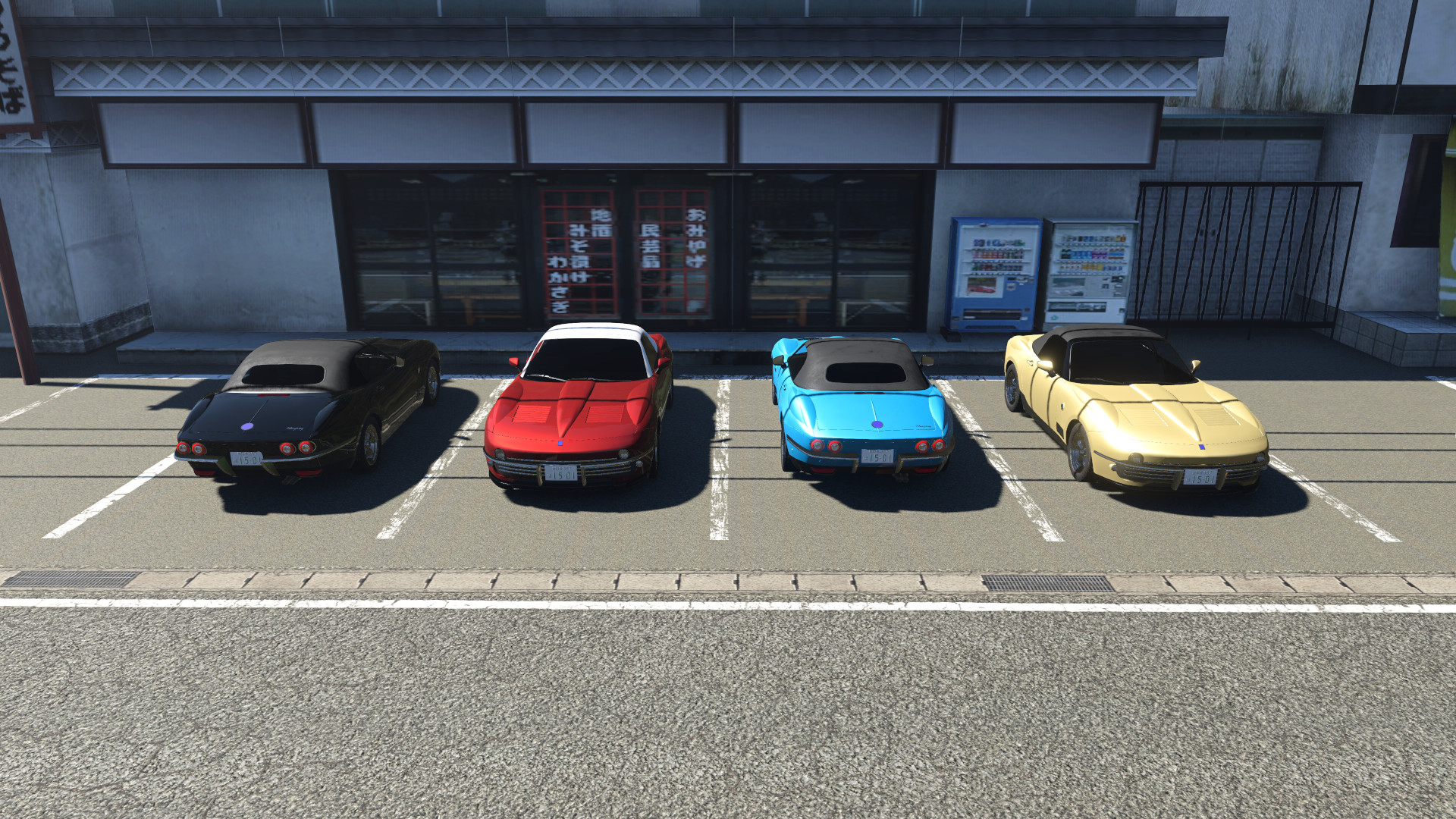 Bluespring Replicas Parked