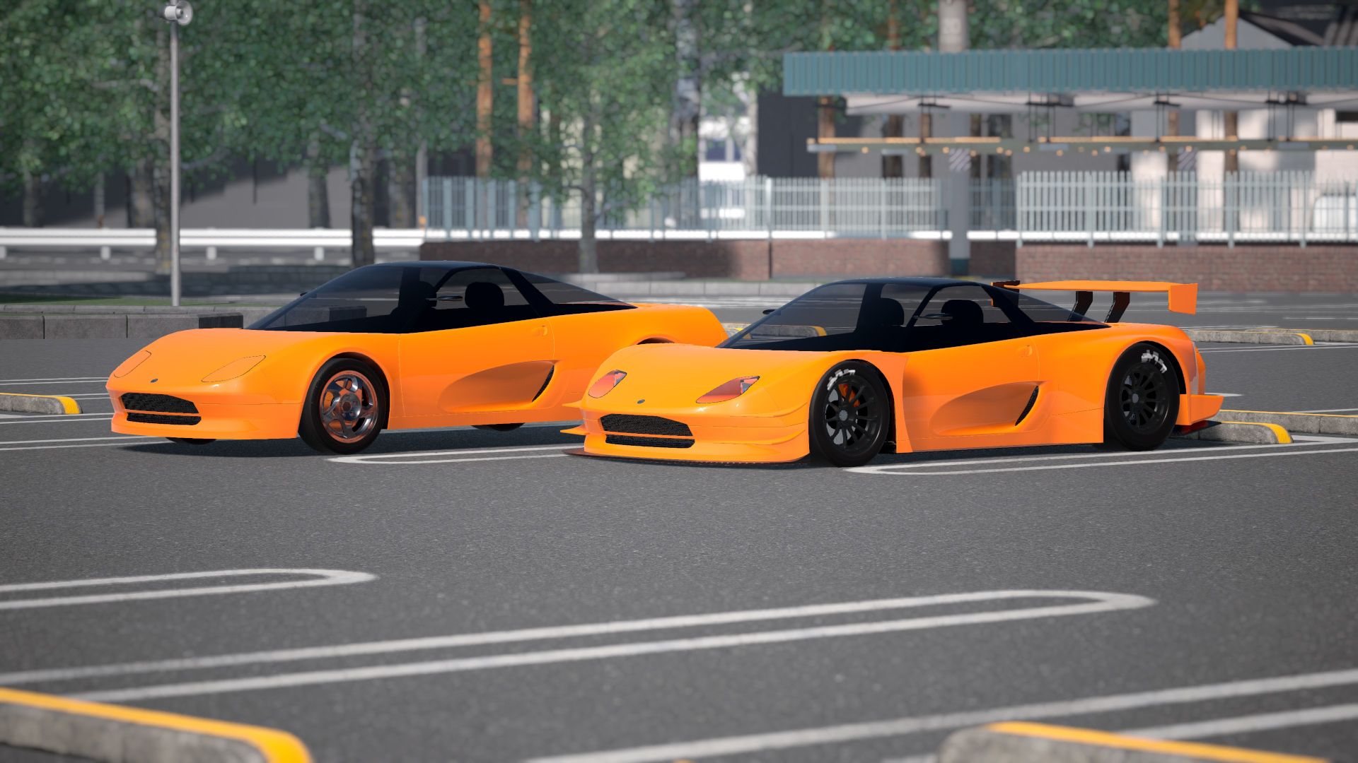 Bossa Nova Road and Race Cars